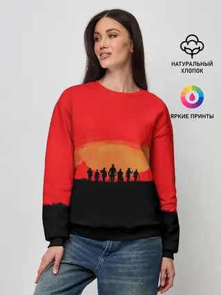 Женский свитшот / RDR2 Team