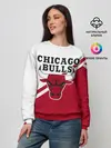 Женский свитшот / Chicago Bulls Red-White