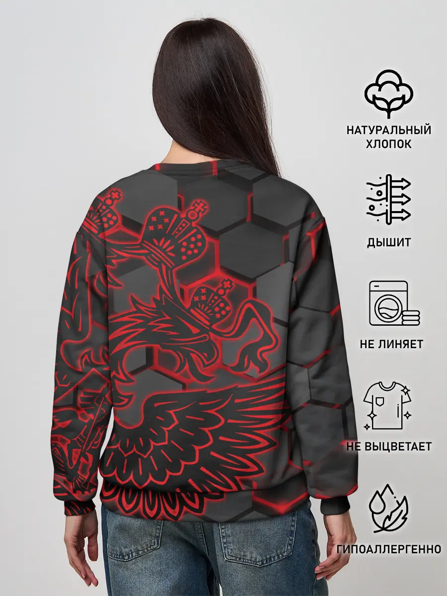 Женский свитшот / Хоккей