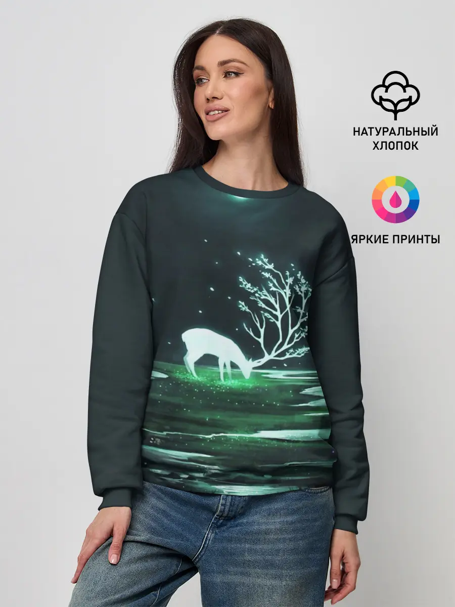 Женский свитшот / ОЛЕНЬ
