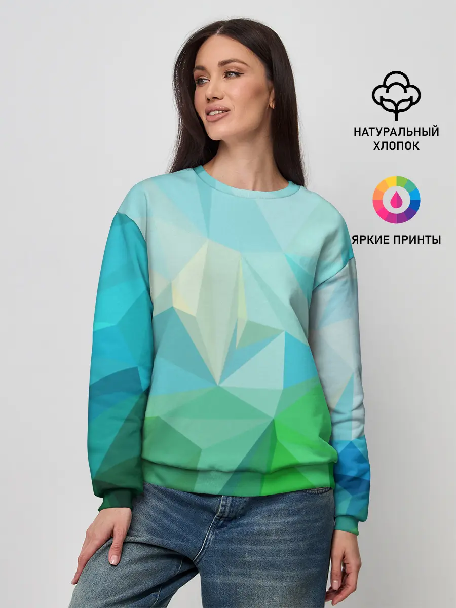 Женский свитшот / GEOMETRY