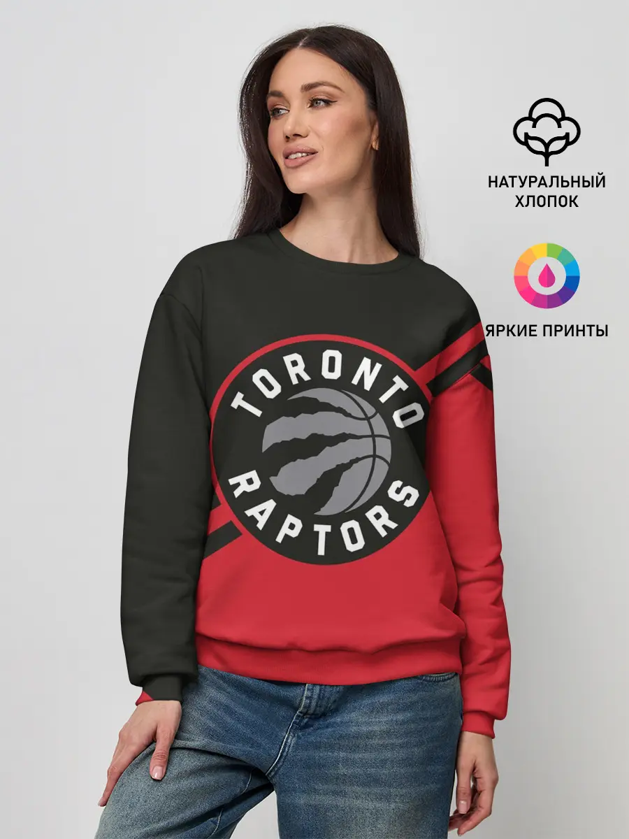 Женский свитшот / Toronto Raptors BR