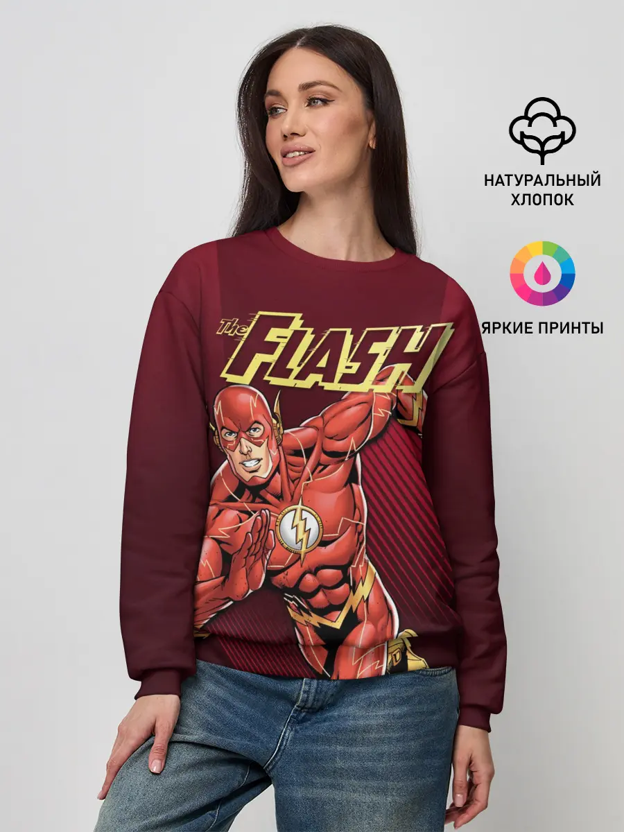 Женский свитшот / The Flash