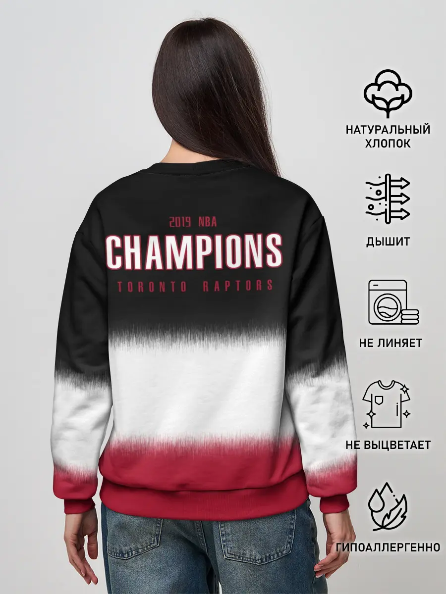 Женский свитшот / 2019 Champions Raptors