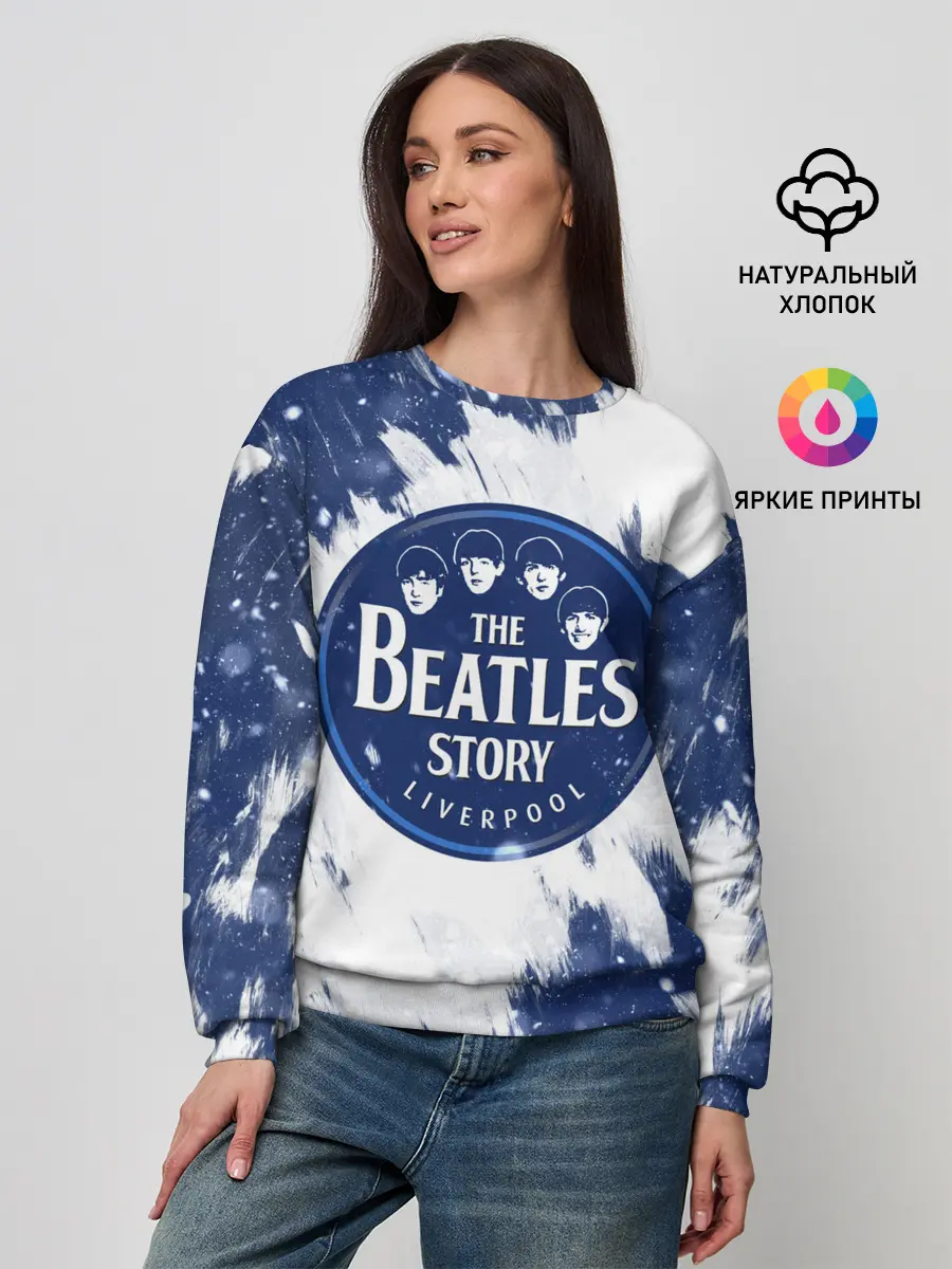 Женский свитшот / The Beatles