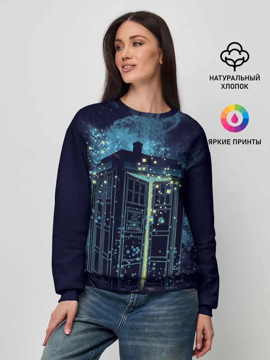 Женский свитшот / Doctor Who