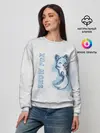 Женский свитшот / Snow fox