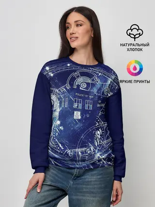 Женский свитшот / DOCTOR WHO | ДОКТОР КТО