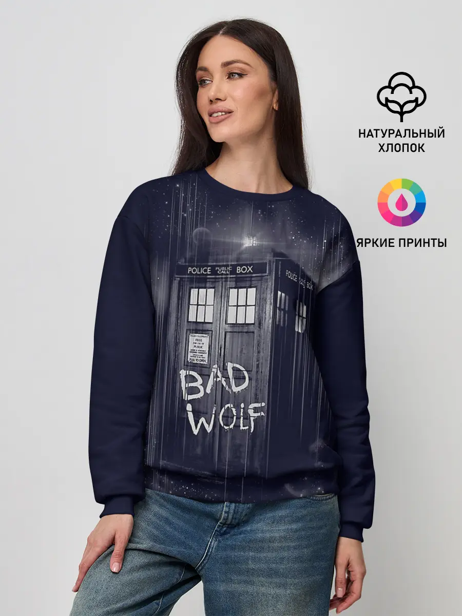 Женский свитшот / Doctor Who
