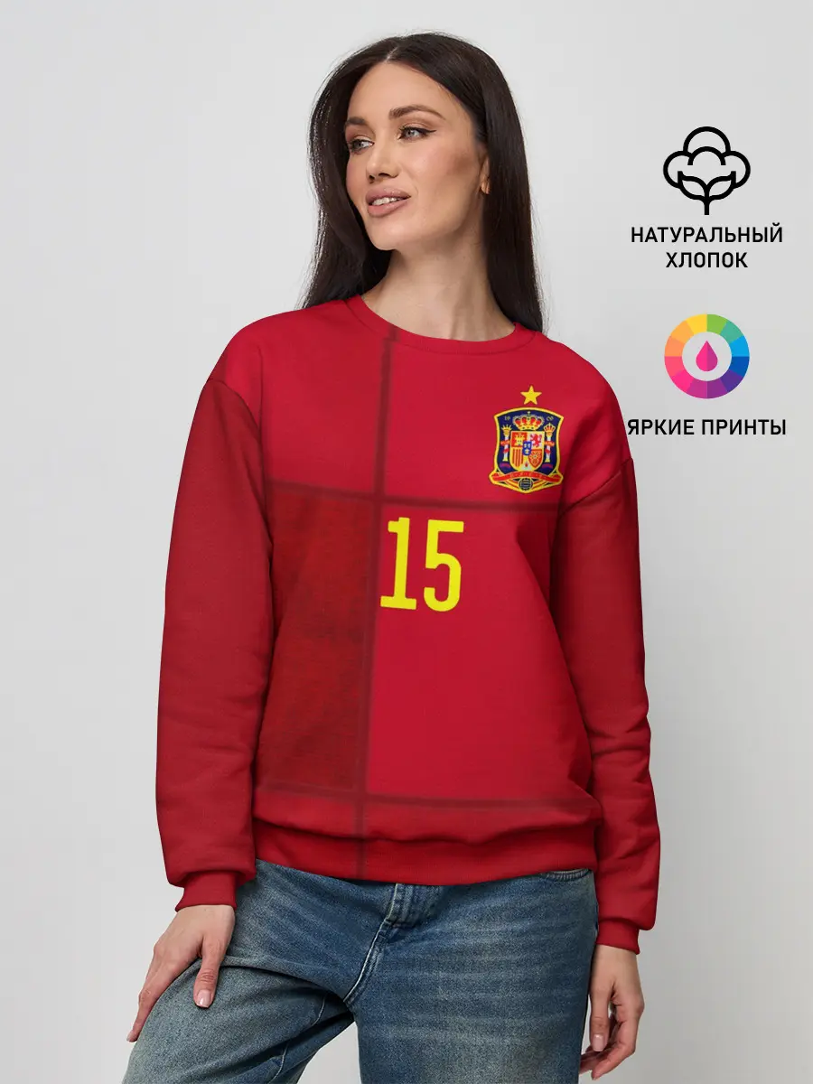 Женский свитшот / Ramos home EURO 2020