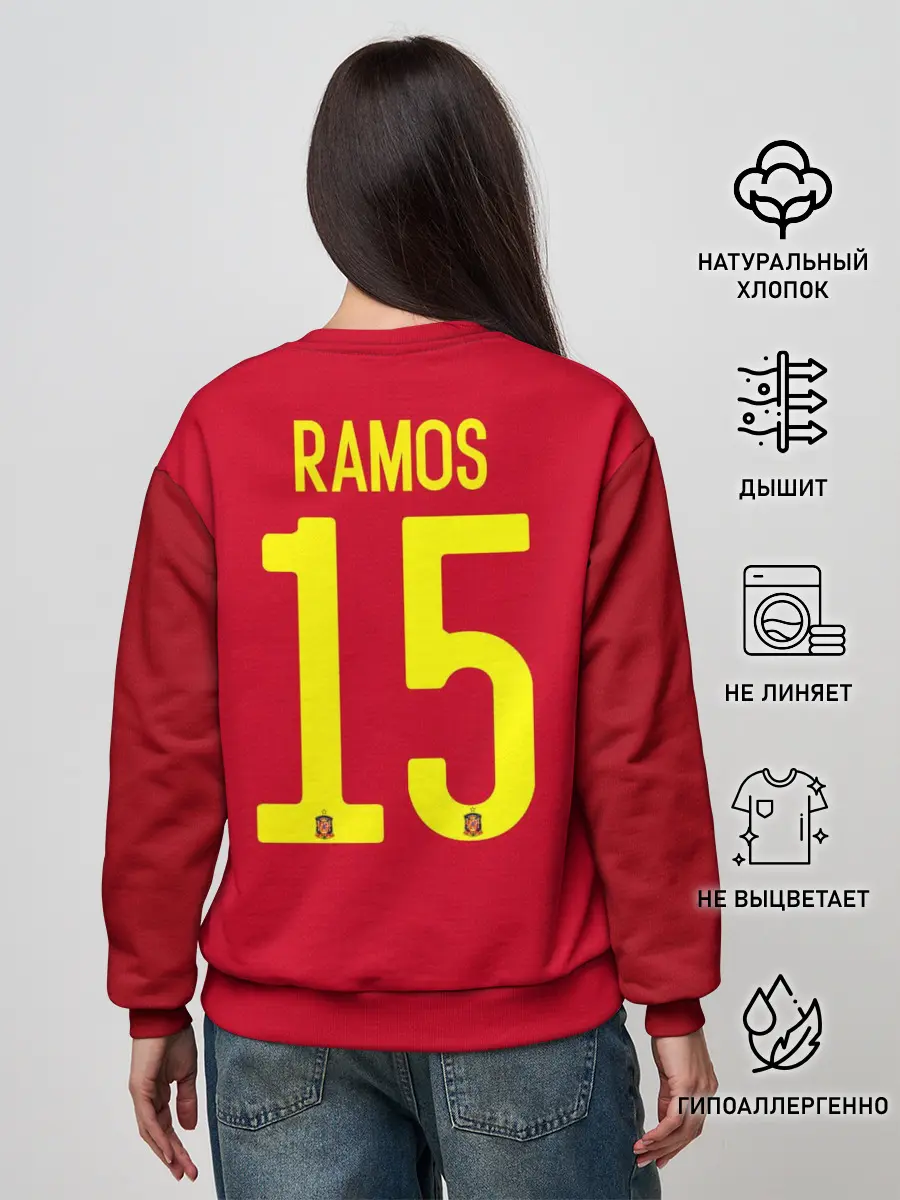 Женский свитшот / Ramos home EURO 2020