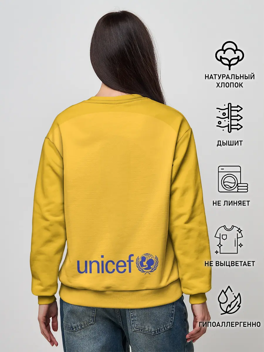 Женский свитшот / Barcelona 4-th kit 19-20