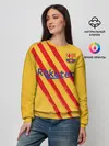 Женский свитшот / Barcelona 4-th kit 19-20