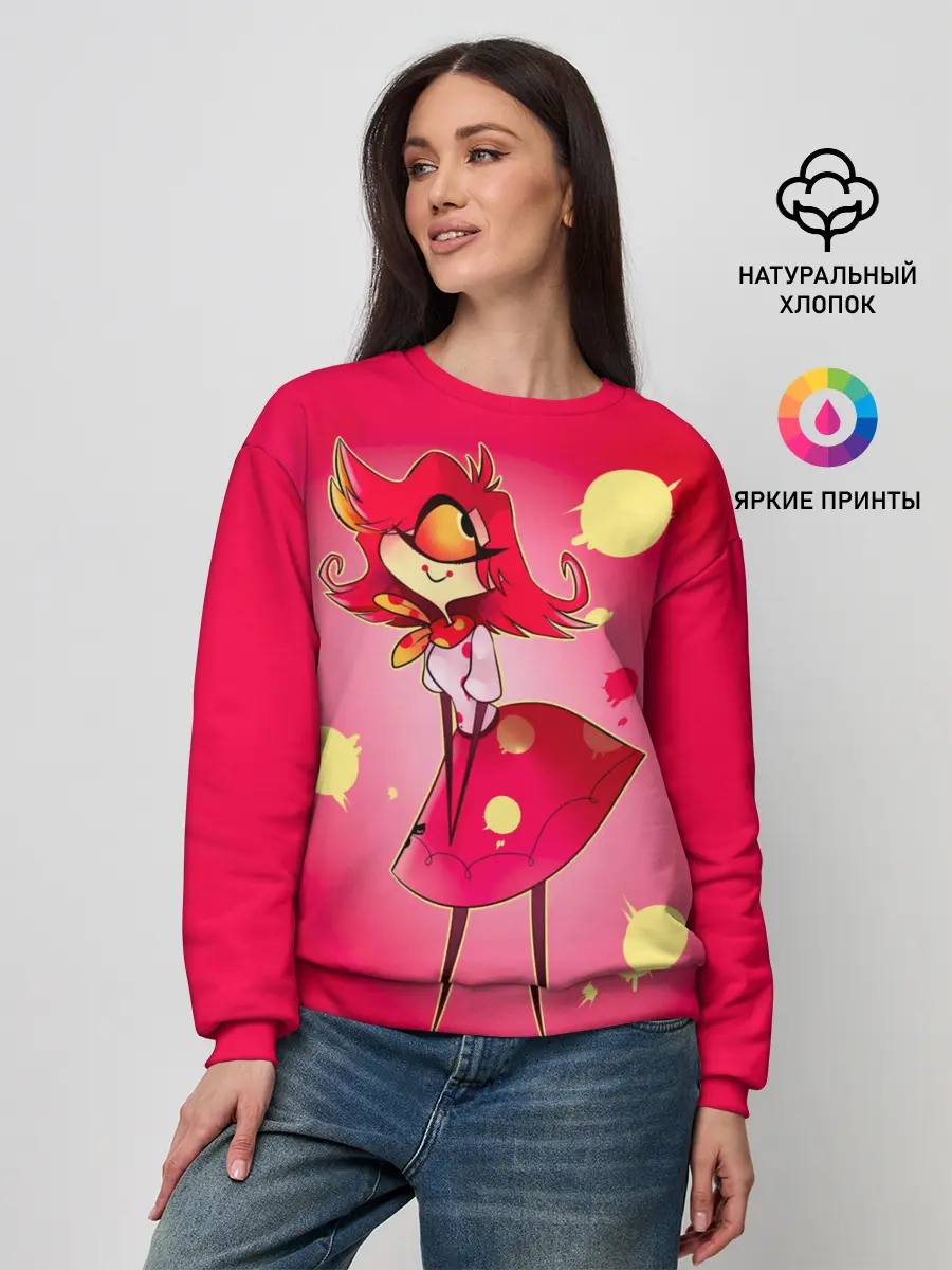 Женский свитшот / Hazbin Hotel