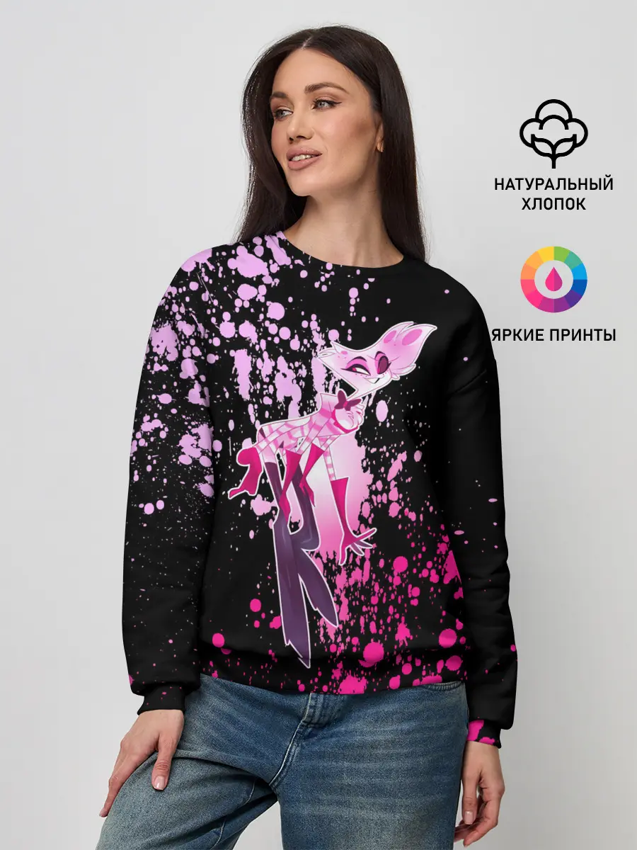 Женский свитшот / Hazbin Hotel