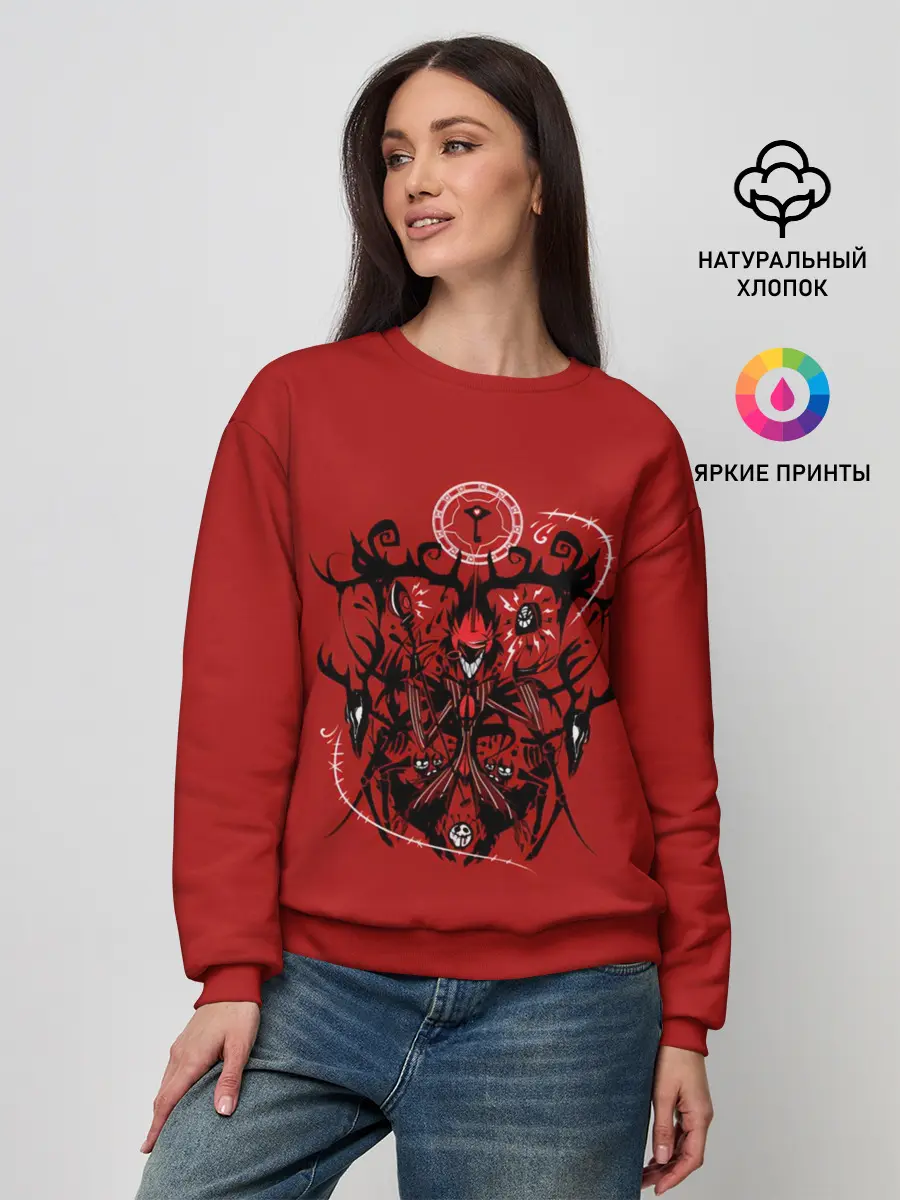 Женский свитшот / Отель Хазбин