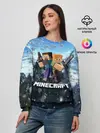 Женский свитшот / Minecraft / Майнкрафт