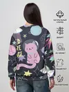 Женский свитшот / Космический кот