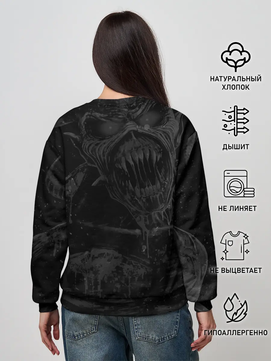 Женский свитшот / Iron Maiden