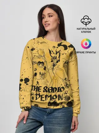 Женский свитшот / Hazbin Hotel