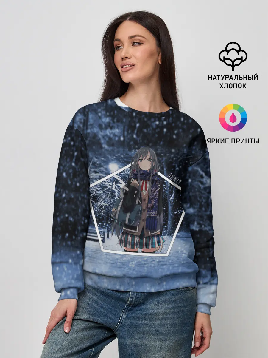 Женский свитшот / Snow Bunny Girl