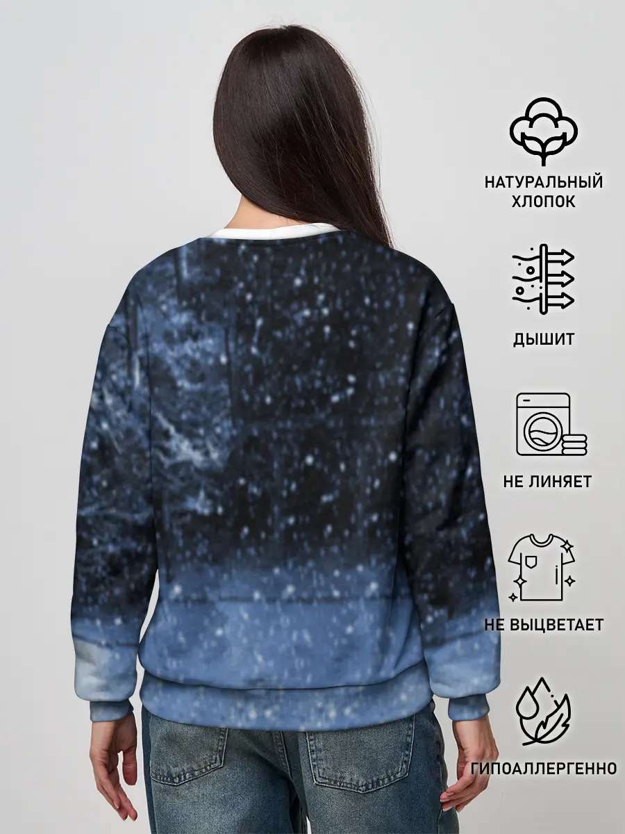 Женский свитшот / Snow Bunny Girl