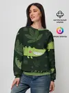 Женский свитшот / Милый крокодил