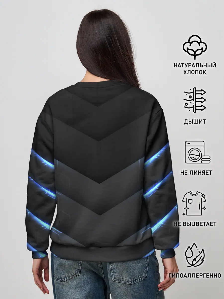 Женский свитшот / Tesla