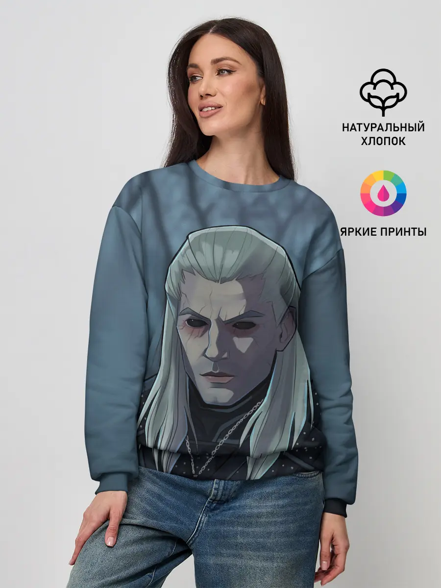 Женский свитшот / НЕТФЛИКС ВЕДЬМАК