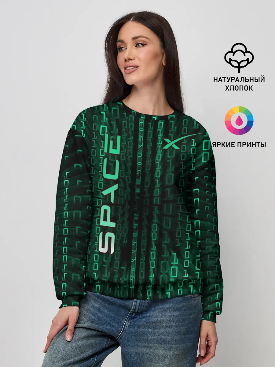 Женский свитшот / SpaceX
