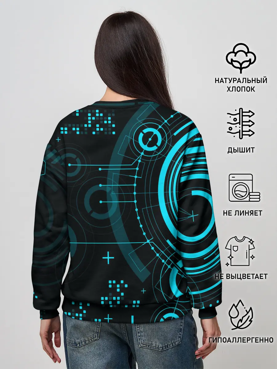 Женский свитшот / SpaceX