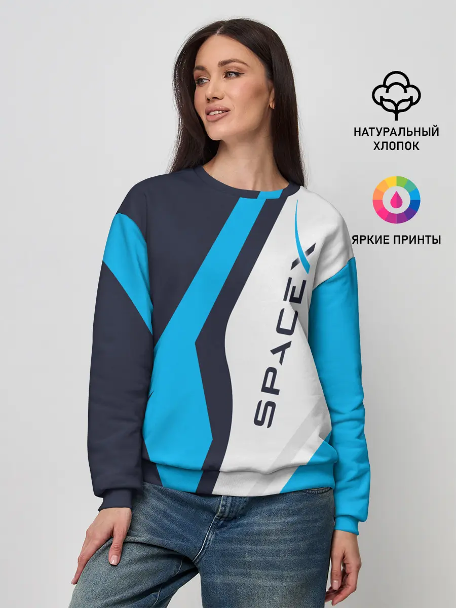 Женский свитшот / SpaceX