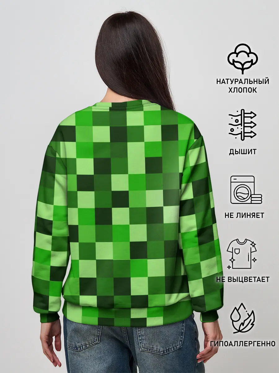 Женский свитшот / MINECRAFT