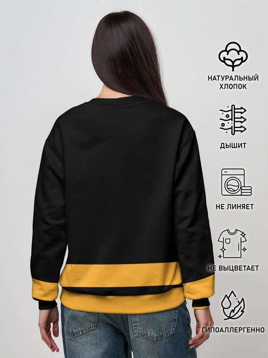 Женский свитшот / Бостон Брюинз НХЛ