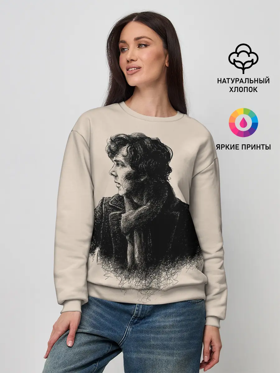 Женский свитшот / Sherlock