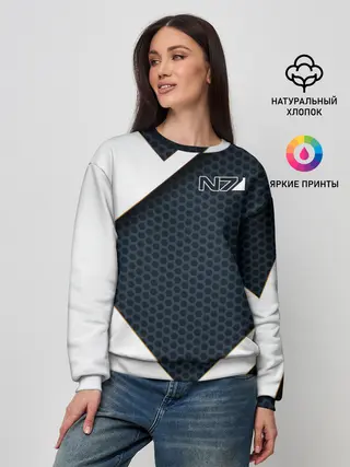 Женский свитшот / Mass Effect N7