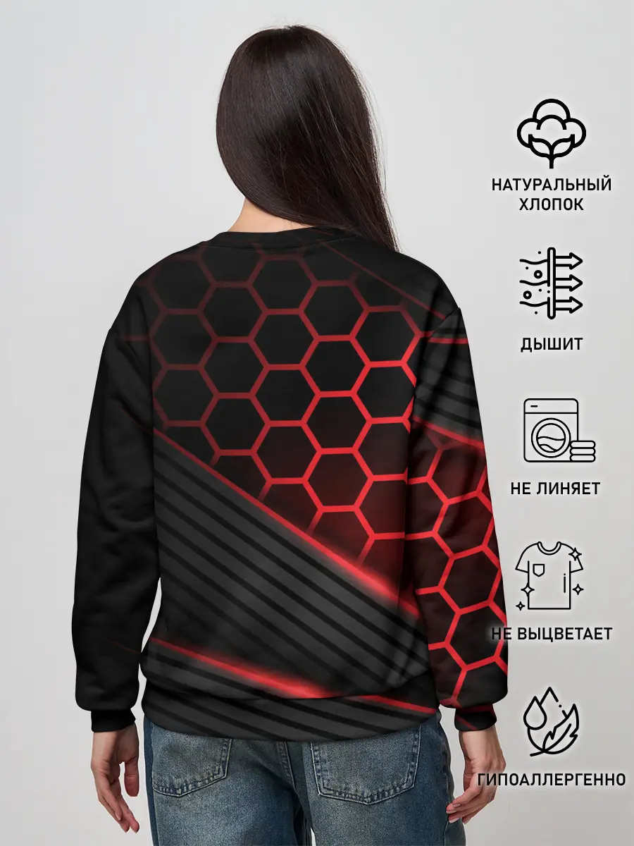 Женский свитшот / Mass Effect N7