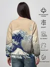 Женский свитшот / Kanagawa Wave Art