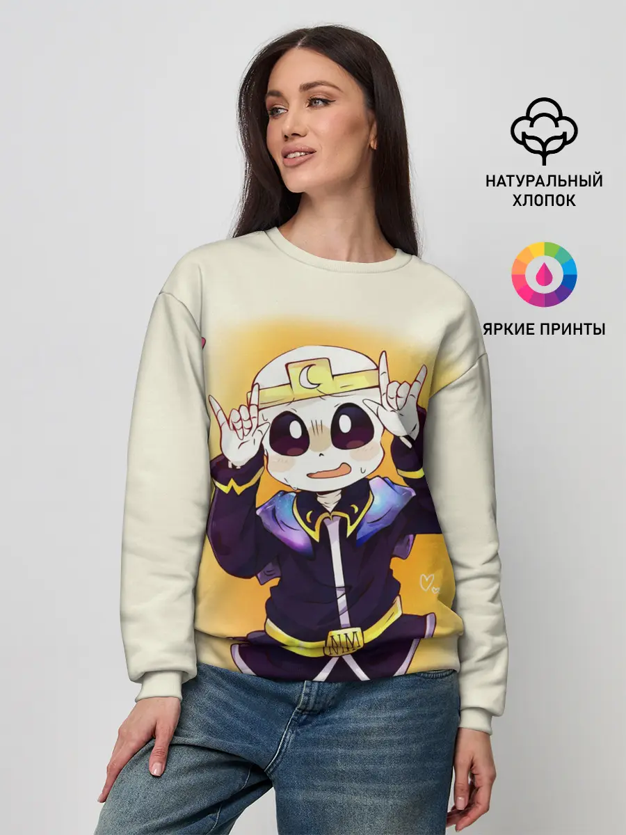 Женский свитшот / Undertale