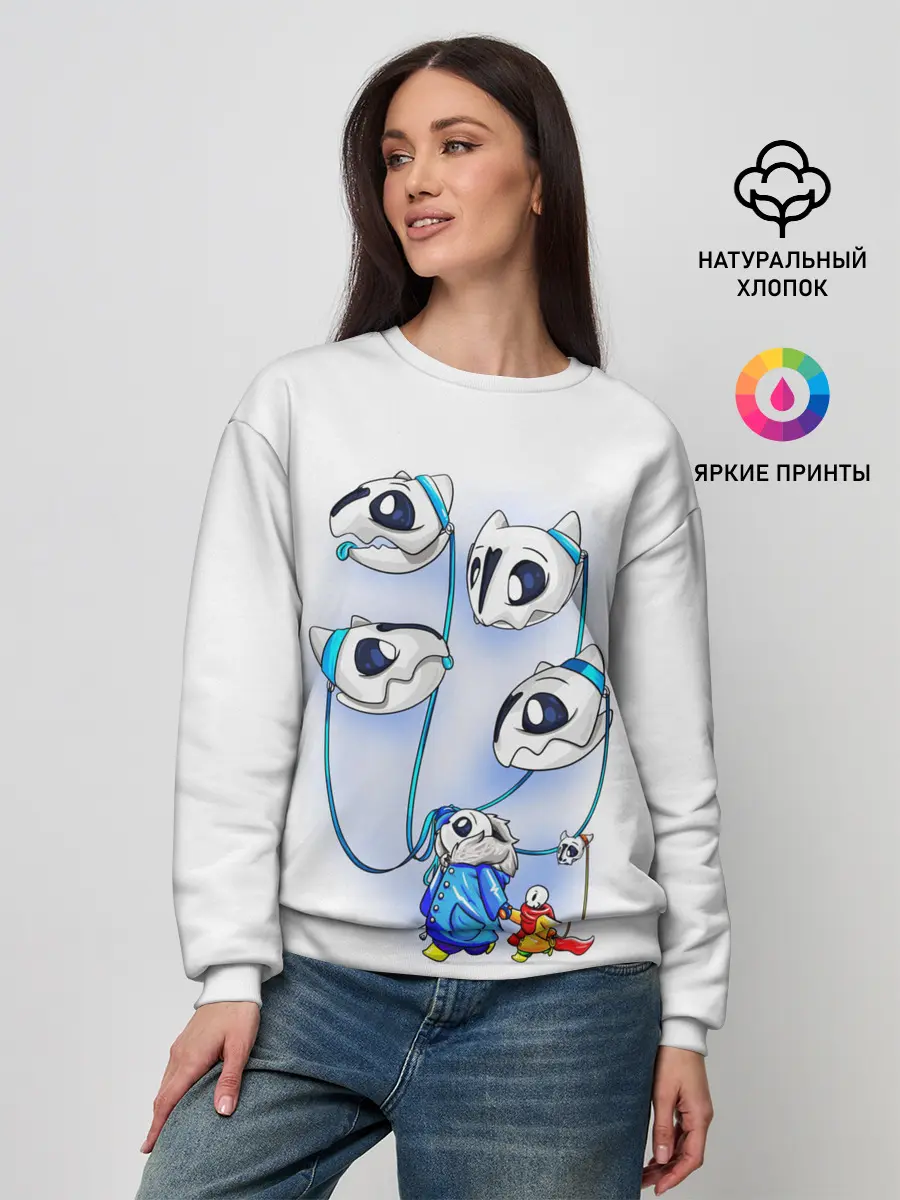 Женский свитшот / UNDERTALE