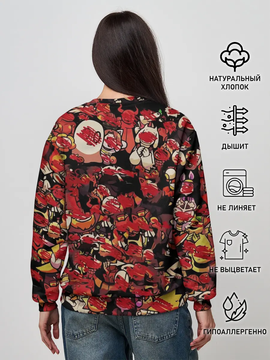 Женский свитшот / UNDERTALE CHARA