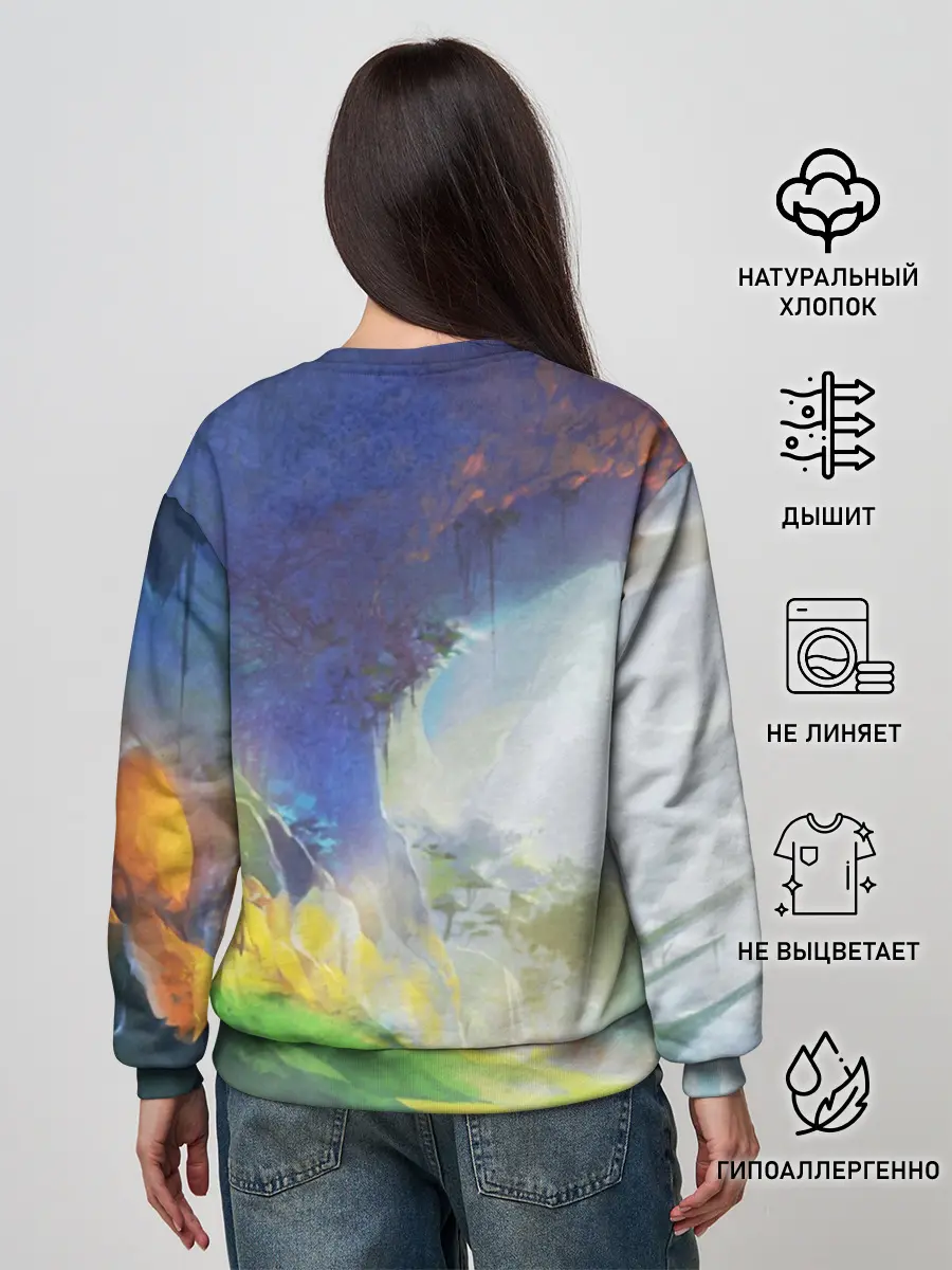 Женский свитшот / Zoomorph PW