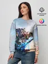 Женский свитшот / Warrior Zoomorph