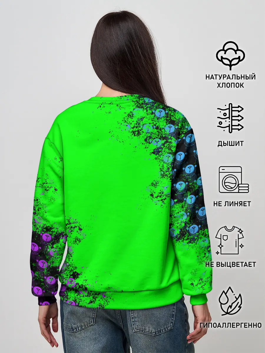 Женский свитшот / Hazbin Hotel Alastor