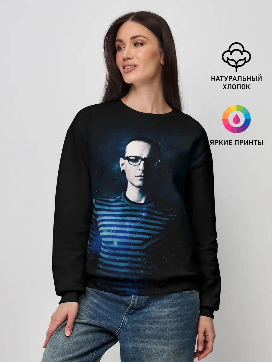 Женский свитшот / Linkin Park Chester Bennington