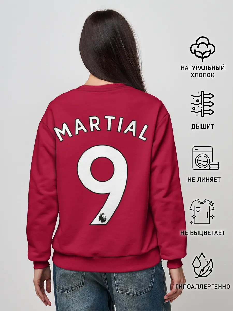 Женский свитшот / Martial Manchester United 2020