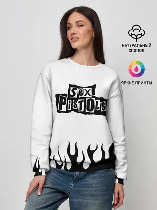 Женский свитшот / Sex Pistols