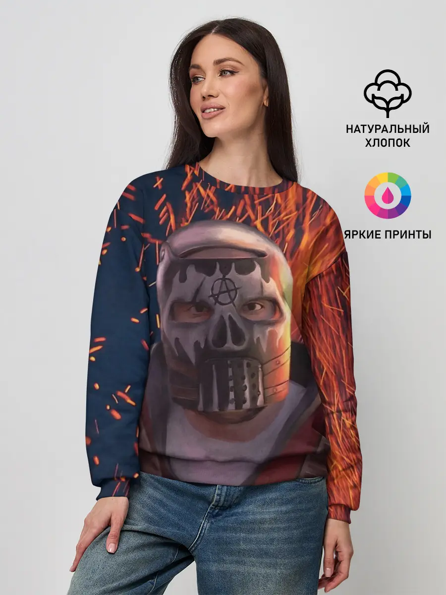 Женский свитшот / Sparks Rust