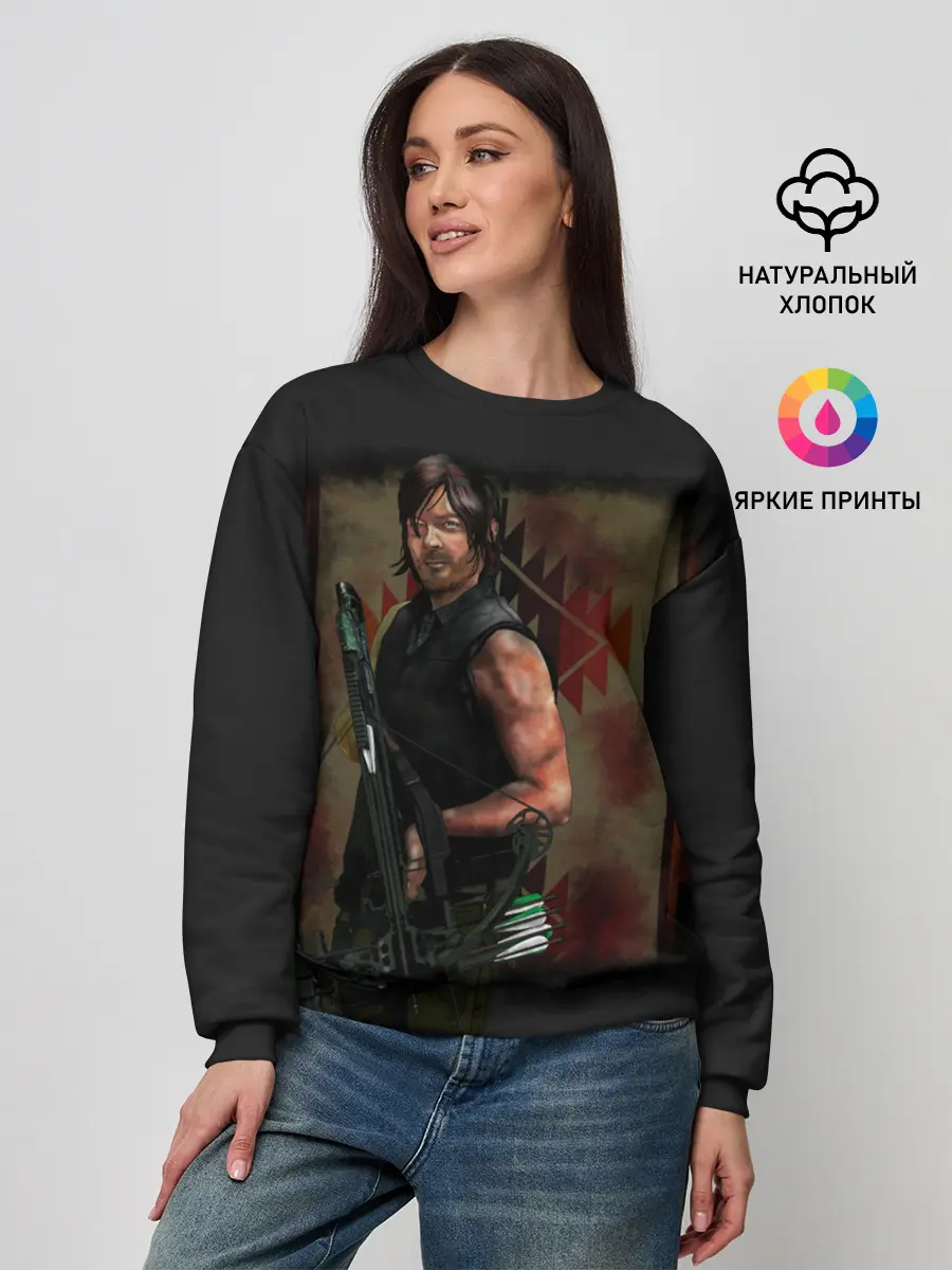 Женский свитшот / The Walking Dead