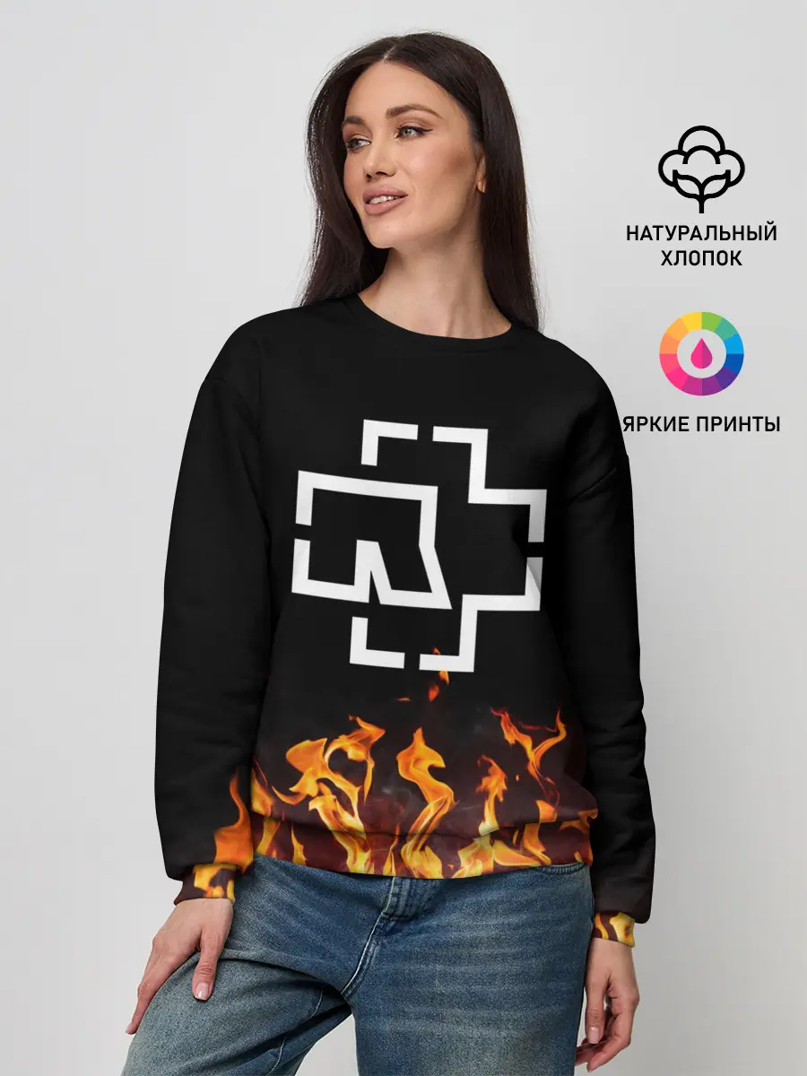 Женский свитшот / Rammstein